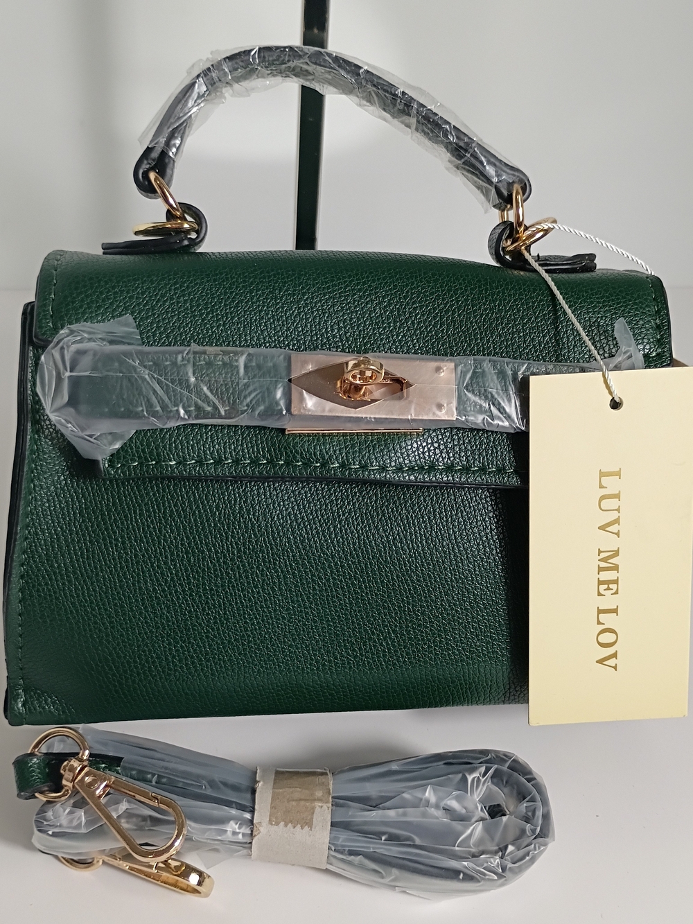 Green Top-Handle Women’s Bag - Picture 3 of 9